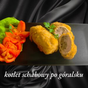 Kotlet schabowy po góralsku