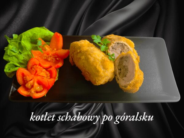 Kotlet schabowy po góralsku
