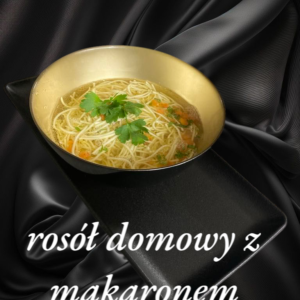 rosół z makaronem