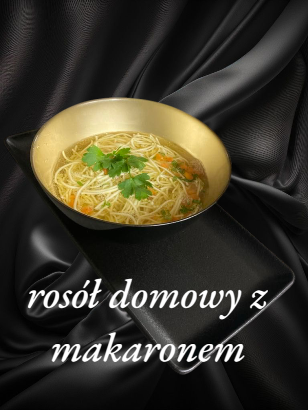 rosół z makaronem