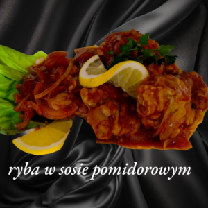 ryba w sosie pomidorowym