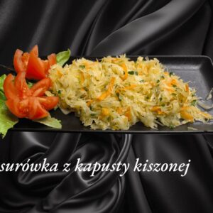Surówka z kapusty kiszonej