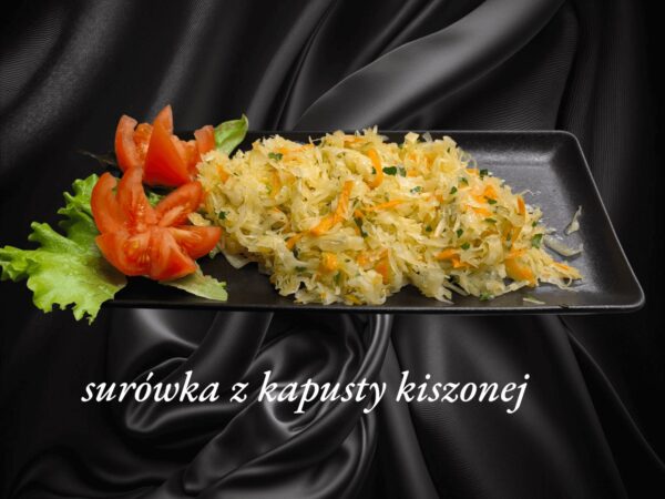 Surówka z kapusty kiszonej