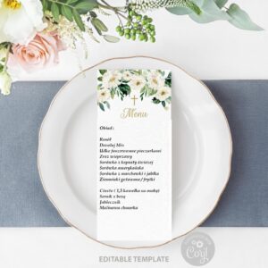 Menu Komunijne nr 1