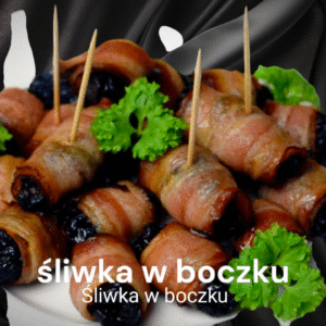 Śliwka w boczku