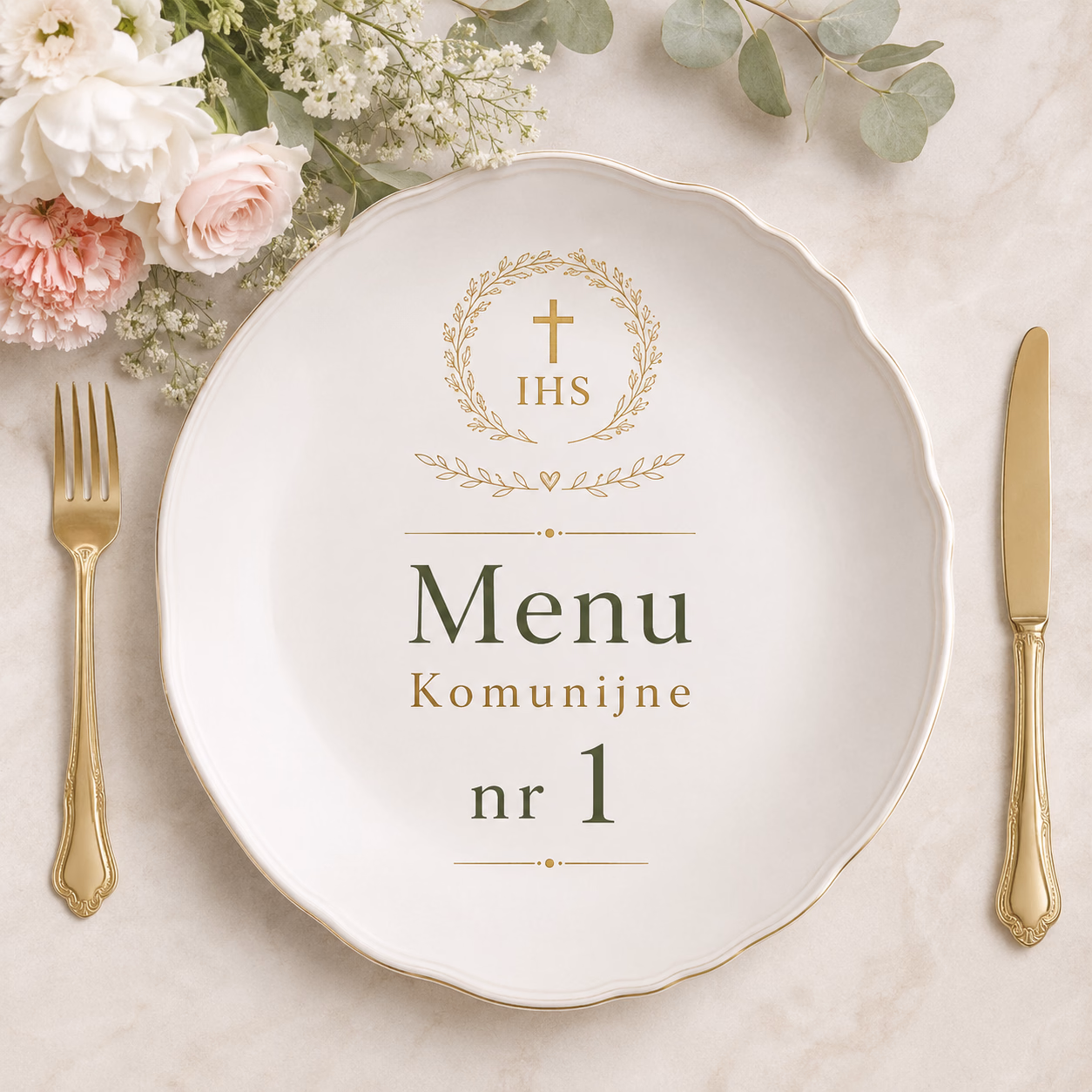Menu Komunijne nr 1